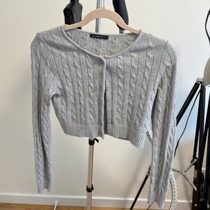 Brandy Melville Cable Knit Cardigan